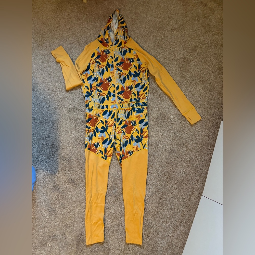 Olivia Floral Yellow Jumpsuit
